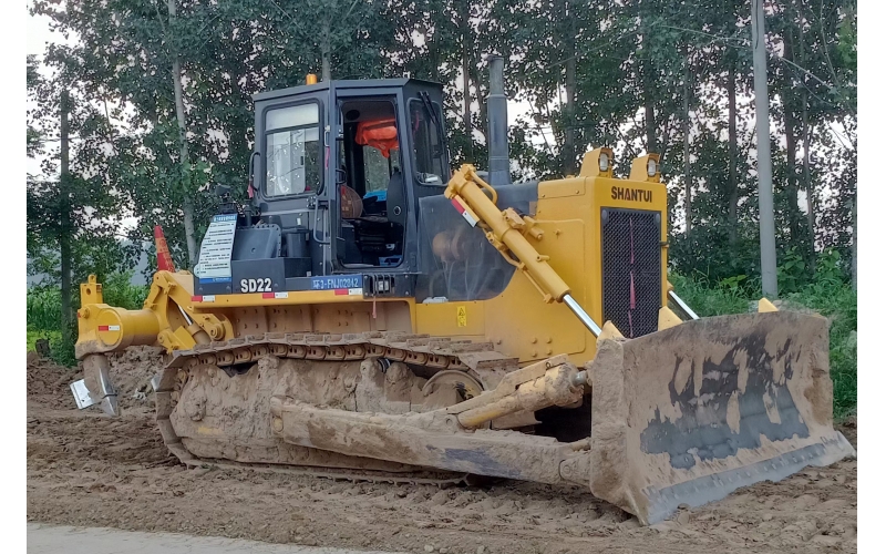 山推推土機(jī)租賃的臨滕高速公路山東路橋